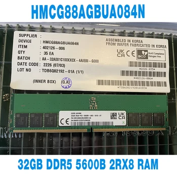 1 шт. для SK Hynix Desktop Memory 32GB 32G DDR5 5600B 2RX8 RAM HMCG88AGBUA084N